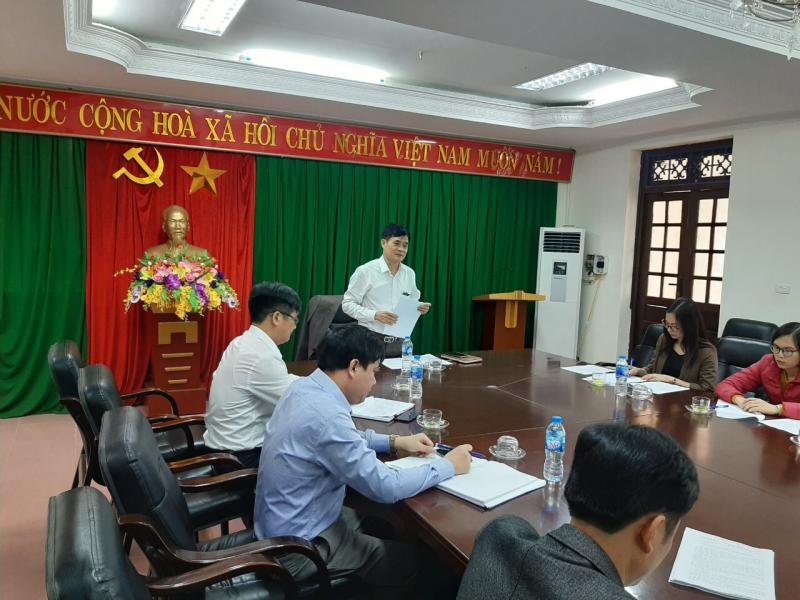 Kiểm tra công tác thi đua, khen thưởng năm 2020 tại UBND huyện Tân Yên