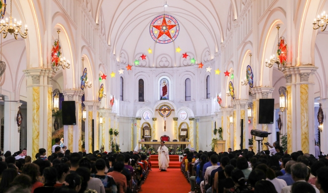 Hạn chế tập trung đông người dịp lễ Noel 2020 tại nhà thờ