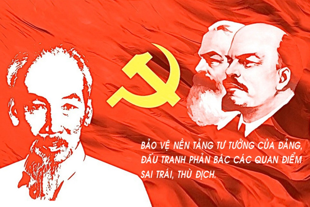 Vận dụng quan điểm của Chủ tịch Hồ Chí Minh về bảo vệ nền tảng tư tưởng của Đảng để đấu tranh...