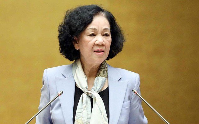 Cho thôi nhiệm vụ đại biểu Quốc hội khóa XV đối với bà Trương Thị Mai