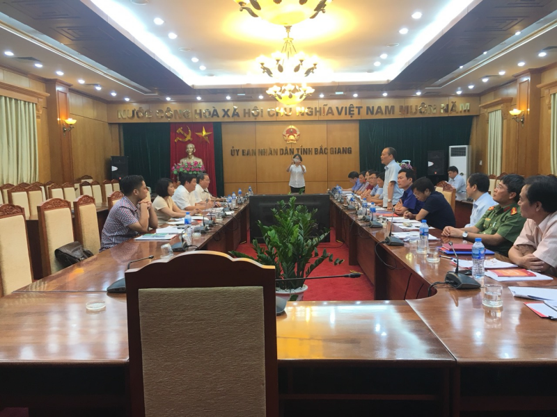 Bộ Nội vụ kiểm tra tình hình thi hành pháp luật và thực hiện pháp luật về tín ngưỡng, tôn giáo tại tỉnh Bắc Giang