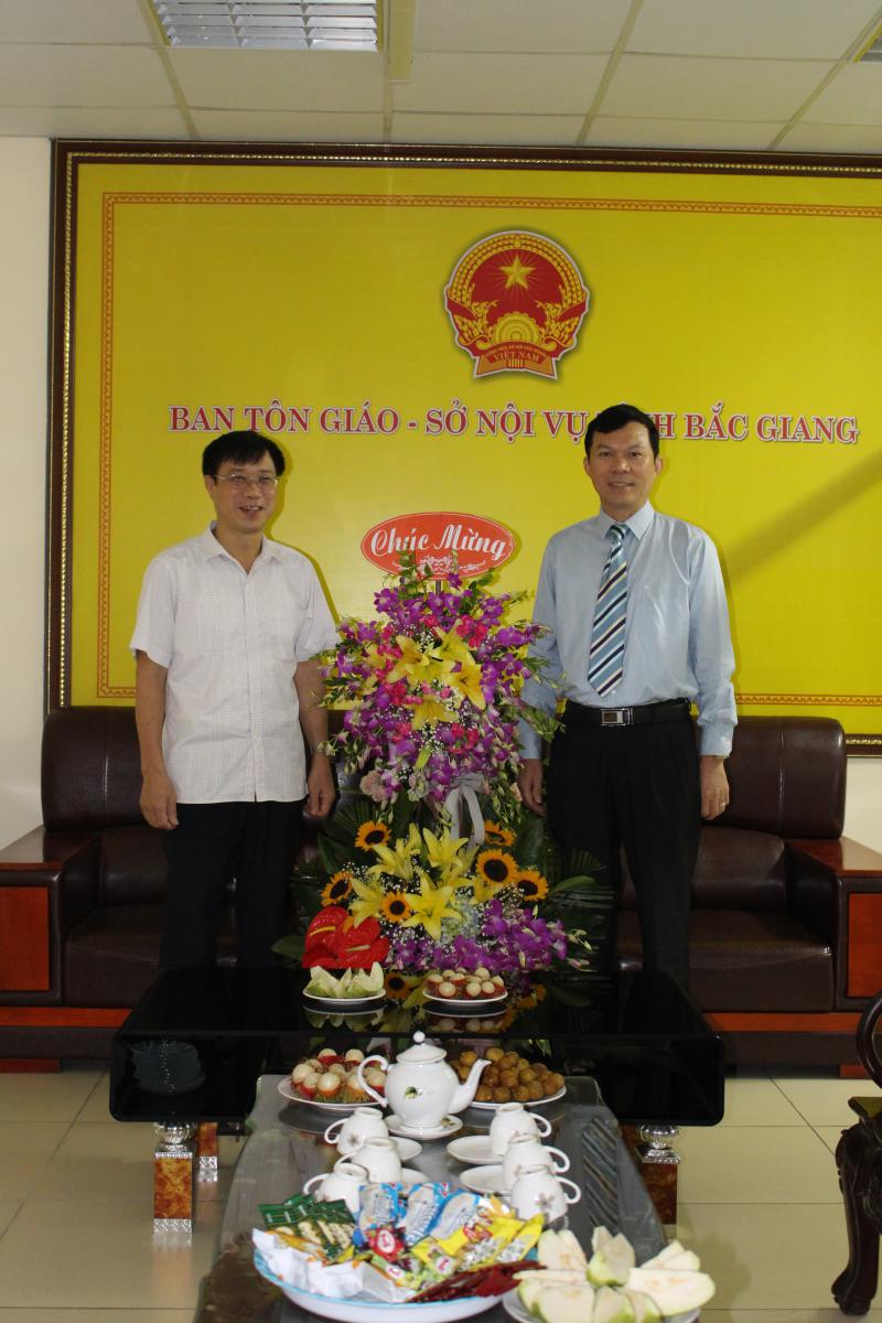 Tin vắn thành lập ngành quản lý Nhà nước về Tôn giáo tỉnh Bắc Giang
