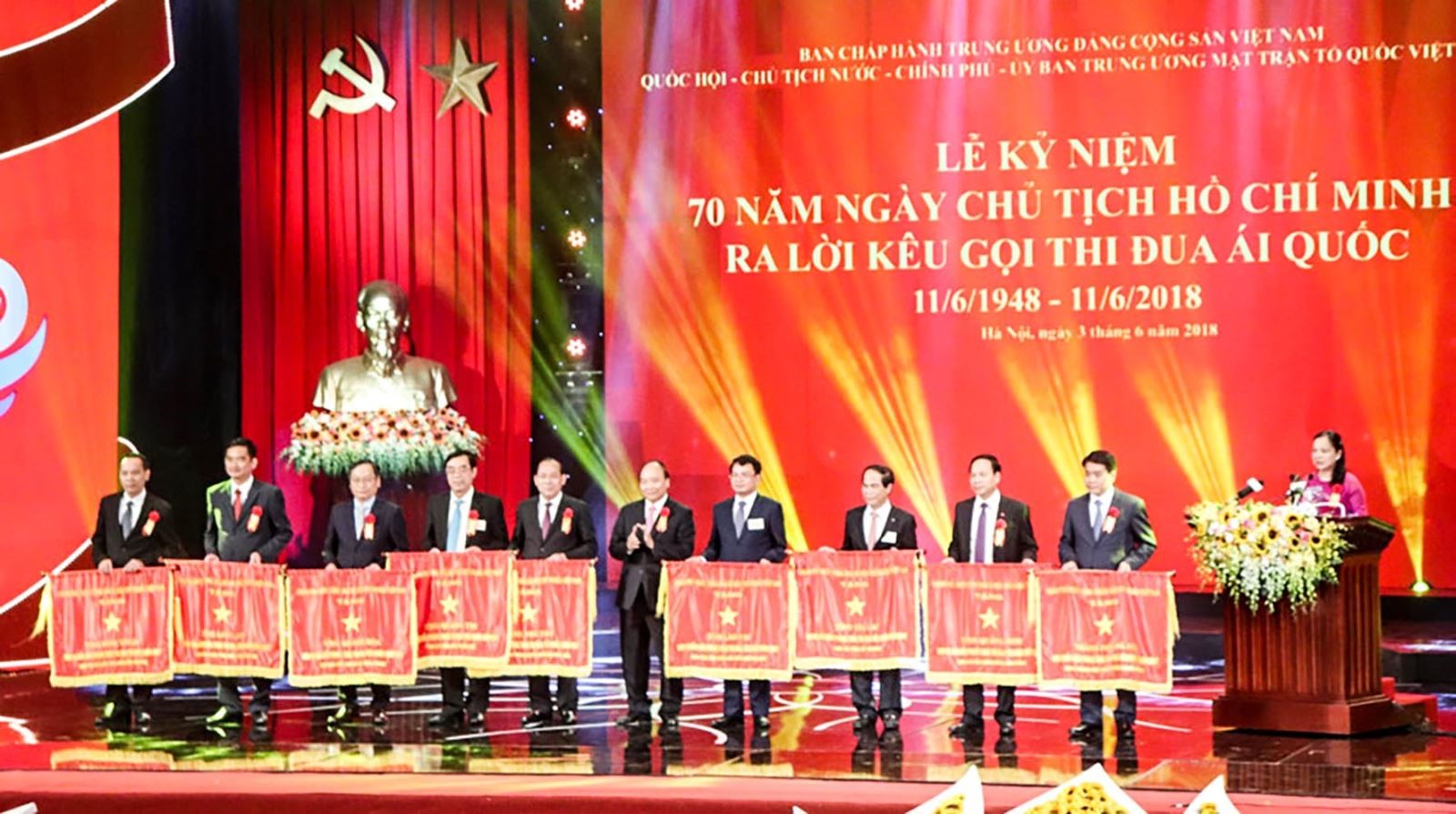 Lễ Kỷ niệm 70 năm Ngày Chủ tịch Hồ Chí Minh ra Lời kêu gọi thi đua ái quốc